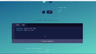 Gradient Generator In JavaScript With Source Code | Source Code & Projects