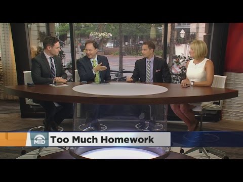 Panel discussion: Do young students get too much homework?