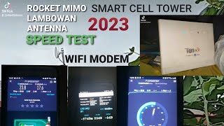 ROCKET MIMO LAMBOWAN SPEED TEST 📡