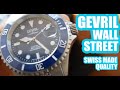 Gevril Wall Street 43mm - Swiss Made Automatic