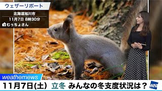 11月7日(土)は立冬 みんなの冬支度状況は？