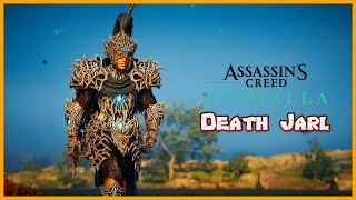 Assassin's Creed Valhalla Death Jarl Outfit Stealth Combat Kills [ New Armor ]