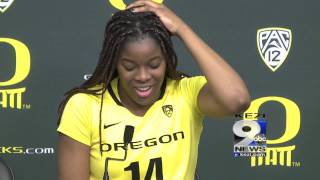 Jill Alleyne \u0026 Lexi Petersen after Oregon's 2OT Win over Santa Clara