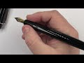 onoto magna plunger filler fountain pen unboxing and review