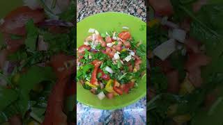 خلصنا سلطة السمك - Healthy salad with Arugula