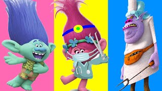 Dreamworks Trolls World Tour Summer Camp Adventure Using DIY Play-Doh Toys #withme