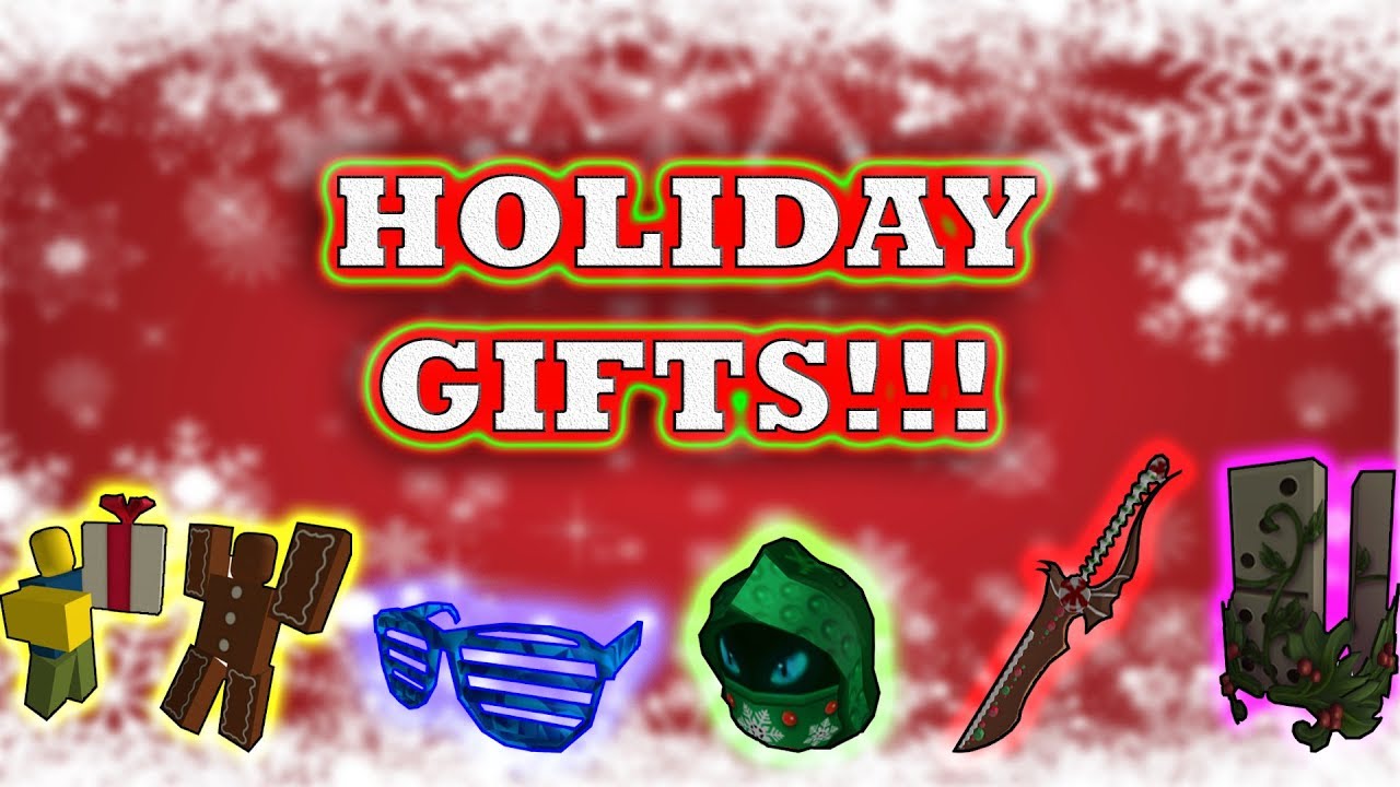 ROBLOX HOLIDAY GIFTS!!! - Giftsplosion This Year??- - YouTube