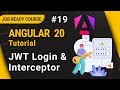 JWT Login Page in Angular | Interceptor | Angular 20 Tutorial | Part 19