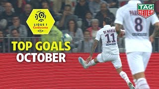 Top goals Ligue 1 Conforama - October (season 2019/2020)