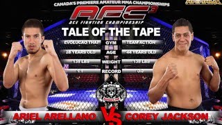 AFC 3 - Ariel Arellano VS Corey Jackson