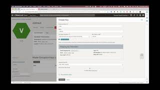 Oracle Cloud Infrastructure How to create a Vault, a Key and a Secret