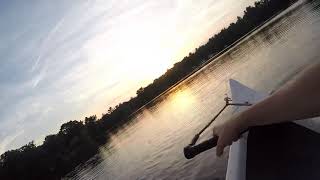 Canoe start wake winch