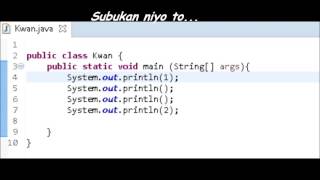 Java Tutorial Tagalog 2