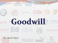 Goodwill by Imad Feneir .. شهرة الشركات - عماد فنير