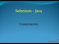 selenium-java-constructor