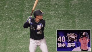 鈴木昂平 選手 ヒット 東京ドーム 2019/06/19 日本生命セ・パ交流戦 東海大菅生高校ー東海大学ー三菱重工名古屋ーオリックス