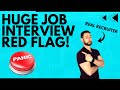 SNEAKY Job Interview RED FLAG🚩🚩🚩#shorts #interviewtip #jobsearch