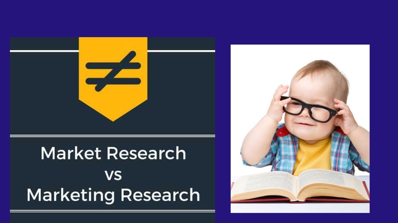 Basic Differences Between Market Research And Marketing Research - YouTube