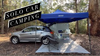 MY FIRST SOLO CAMP | CAR CAMPER | HIPCAMP