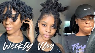 I tried Loc Knots and a Loc detox shampoo bomb! | GRWM for JAMAICA