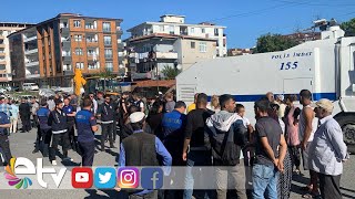 KAÇAK EVLERİN YIKIMI, YOĞUN GÜVENLİK ÖNLEMİYLE YAPILDI