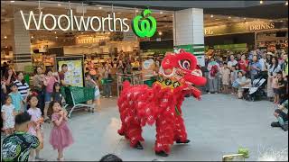 Lion Dance, plucking the greens at Glen Waverley Glen Centro 2025 Chinese New Year