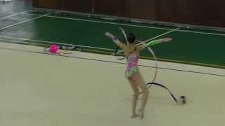 102年度全國韻律體操錦標賽Rhythmic Gymnastic國中B組蔡瑞珊_彩帶