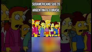 ARGENTINA 6-0 BRASIL SUDAMERICANO SUB 20 2025 VENEZUELA