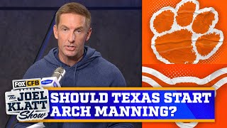 Texas: Should the Longhorns play Arch Manning in the CFP? | Joel Klatt Show