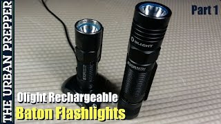 Olight S30R \u0026 S10R: Rechargeable Baton Series (1/3) by TheUrbanPrepper