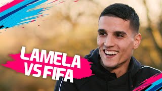 Who is the better finisher, Aguero or Kane? | Erik Lamela vs FIFA 19 🔥