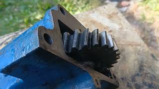 Ford 3000 hydraulic pump sucking in air.