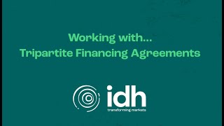 Tripartite Financing Agreement