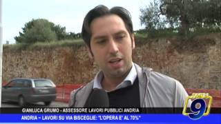 Andria |  Lavori su via Bisceglie: \