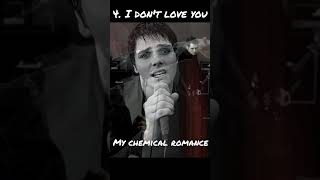My Chemical Romance Top 5 Hit Songs #mcr #mychem #emopunk  #punkrock #hardrock #gerardway #poppunk