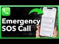How To Use Emergency SOS On iPhone