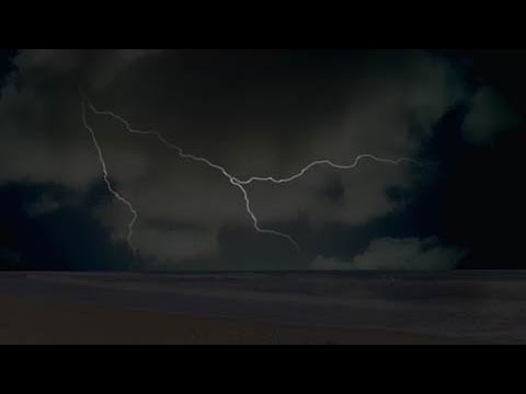 Rain Sounds Real Thunder Lightning And Thunderstorm Youtube