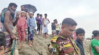 ইন্নালিল্লাহ! এইমাত্র চোখের সামনে বজ্রপাতে একজন সাথে সাথেই স্পষ্ট,দুইজন নিখোঁজ || নরসিংদী হাজিপুর||