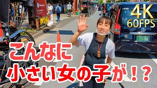 【浅草 女人力車】え、大丈夫?！と思うほど小柄でかわいい女の子が男勝らずの力強く人力車を浅草を掛けまくる。