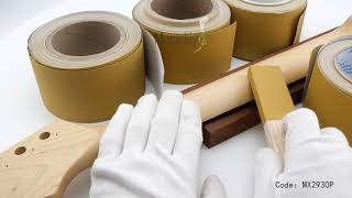 360° View: 3M Gold Sandpaper Roll Self-adhesive Aluminum Oxide Abrasive Sheets