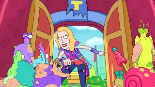 Rick and Morty: Beth attacks Tommy in Froopyland