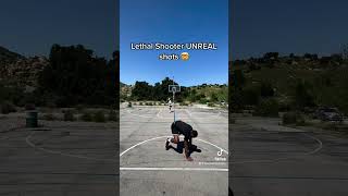 Impossible Basketball Shots 🤯 #shorts (lethalshooter)