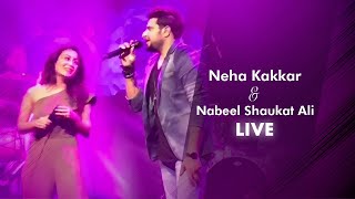 Dil Diyan Gallan | Neha Kakkar and Nabeel Shaukat Live | #atifaslam