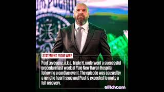 عاجل هل سمعت بعملية تربل أتش ؟؟؟  #wwe #news #tripleh