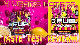 G Fuel Hype Sauce Taste Test Review!!! (4 Years Too Late?)