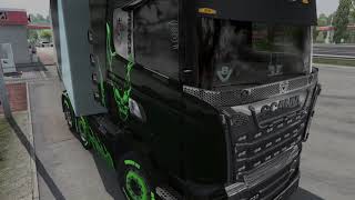 Euro Truck Simulator --Scania STREAMLINE V8 SOUND