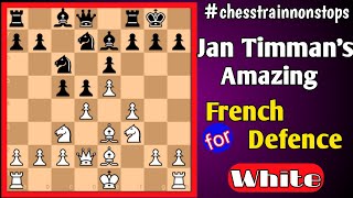 Jan Timman's Amazing French Defence, 1983 #chess