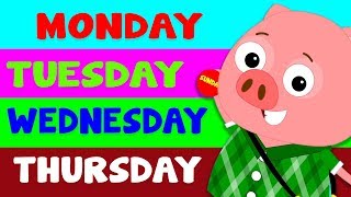 Days of the week Song | Kids Songs For Children and Babies