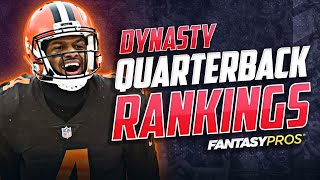 Top 21 Dynasty QB Rankings | Who Makes the Cut? (2023 Fantasy Football)