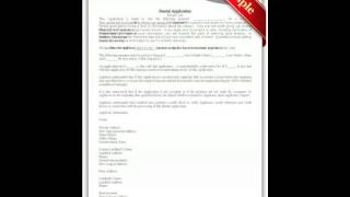 Free Printable "Rental Application" Forms